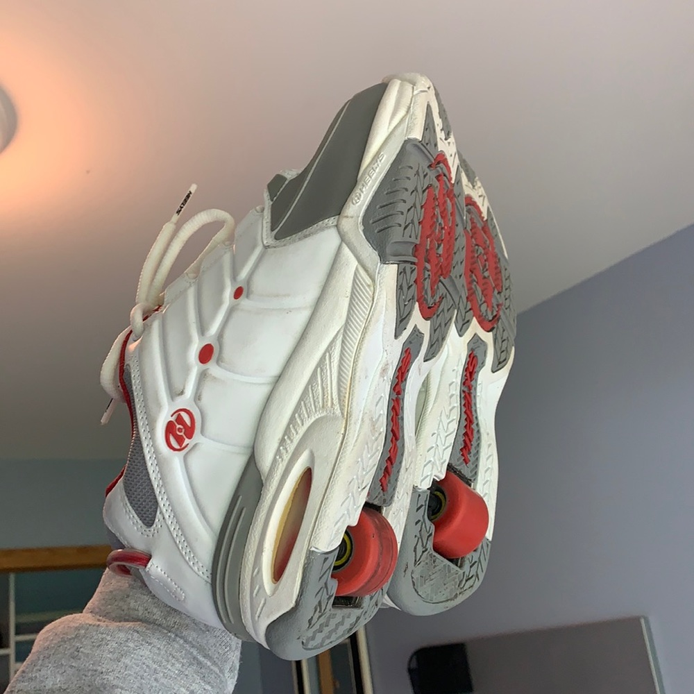 Swag Red and White Heelys Women’s 8